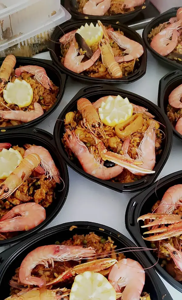 Paella à emporter